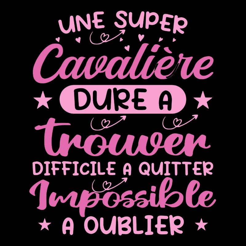 Une Super Cavalière - Cadeau cavalière