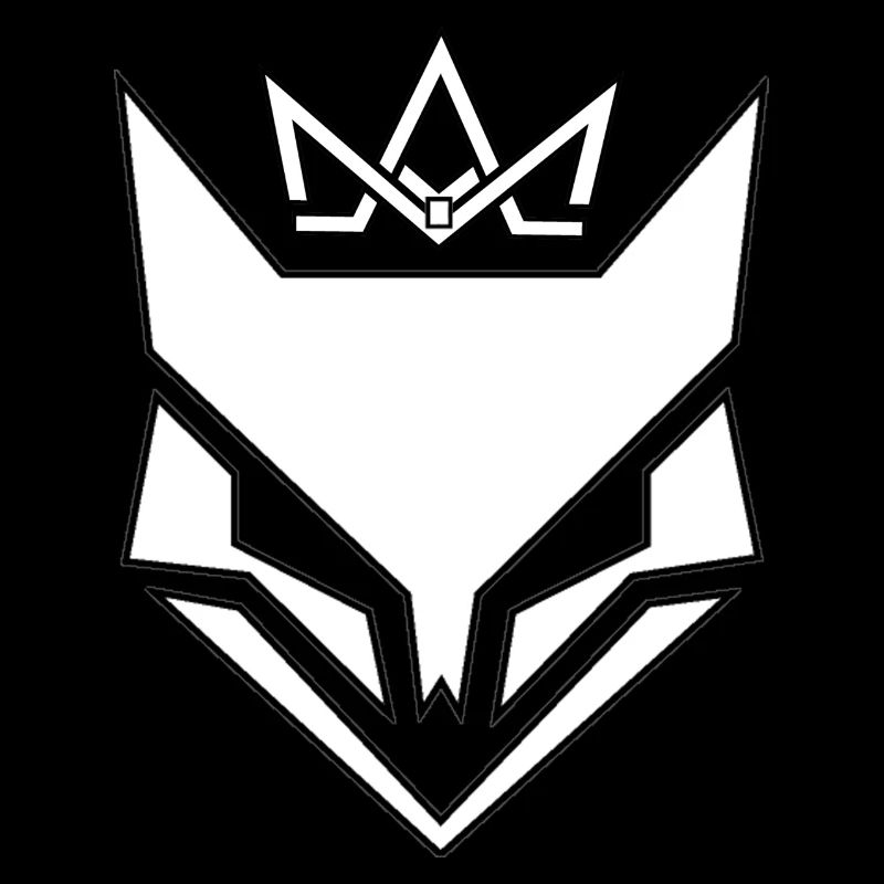 DLS White Black Outlines Crown
