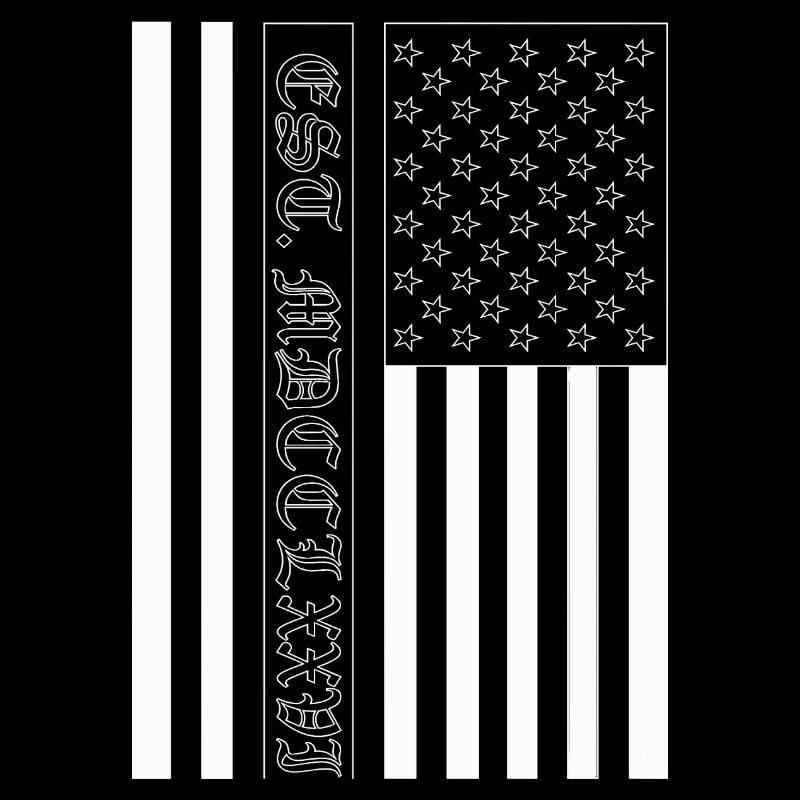 Est. MDCCLXXVI Drapeau des États-Unis