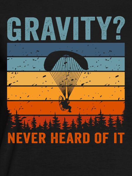 Lustiges Paramotor Gravitations-Meme