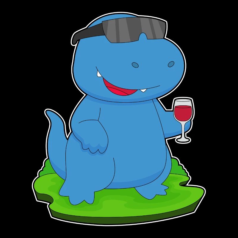 Dinosaur Red Wine
