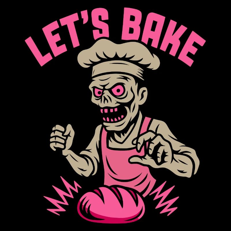 Zombie Baker Let's Bake Design