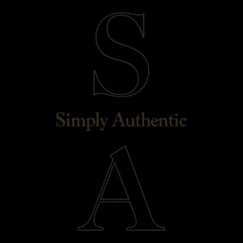 Simply Authentic Statement Saying