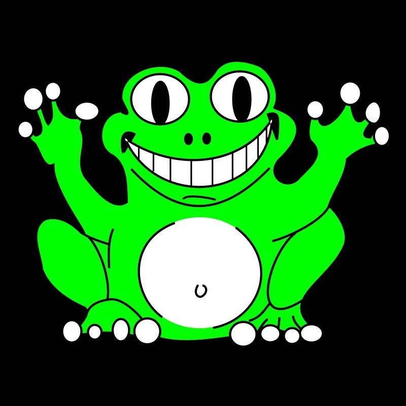 Funny frog