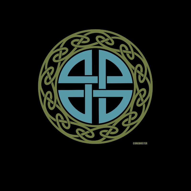 Celtic shield knot Thor protective symbol