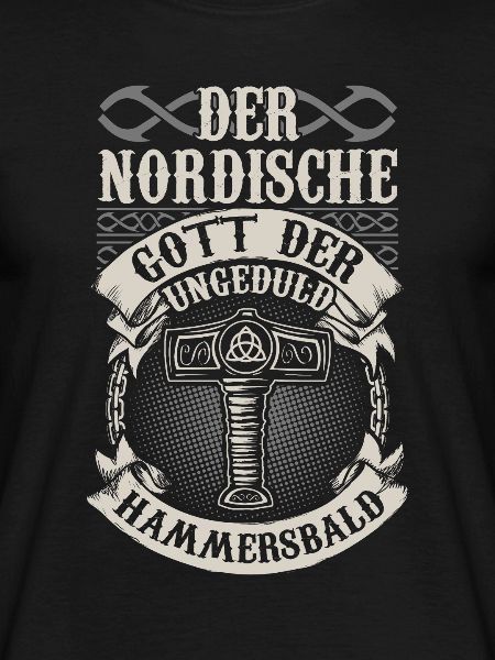 The Nordic god of patience Hammersbald