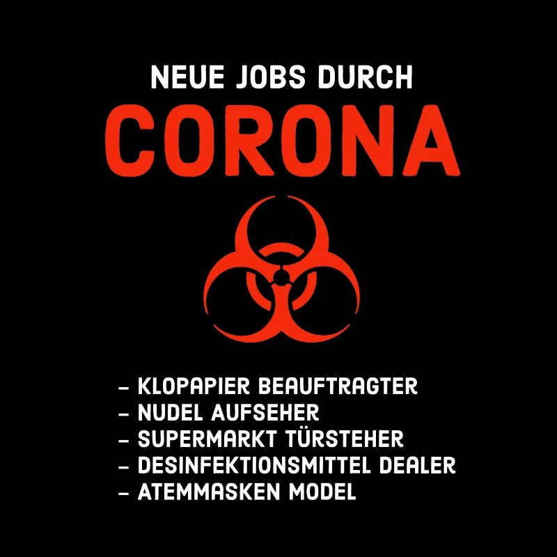 Corona Virus - Neue Berufe
