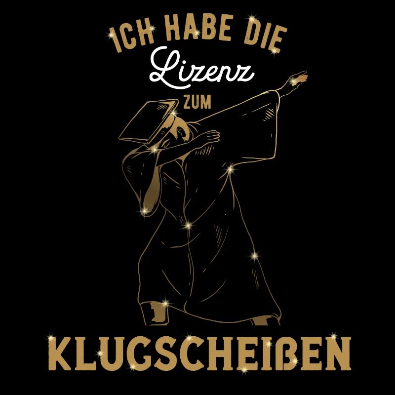 Klugscheißer Absolvent Prüfung Abschluss