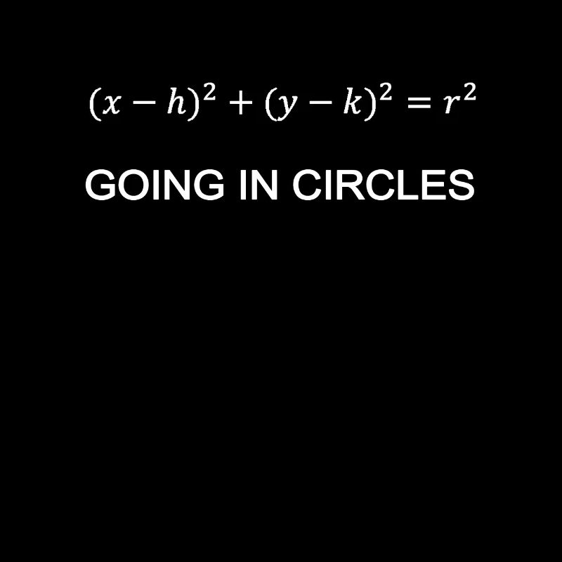 Circular formula math teacher engineer geek