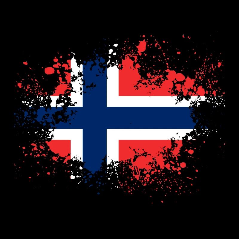 Norway Norway flag patch gift idea