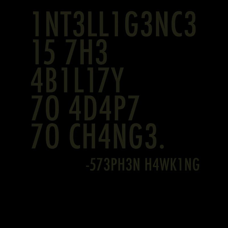 Stephen Hawking disant