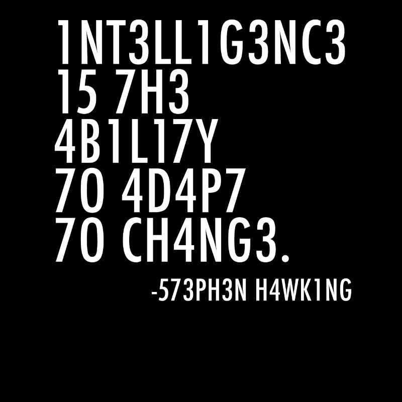 Stephen Hawking disant