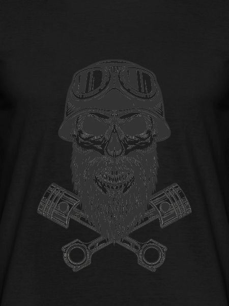 Biker skull