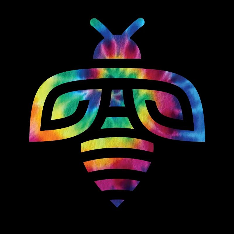 Tie Dye Bee Beekeeper Honey Bee