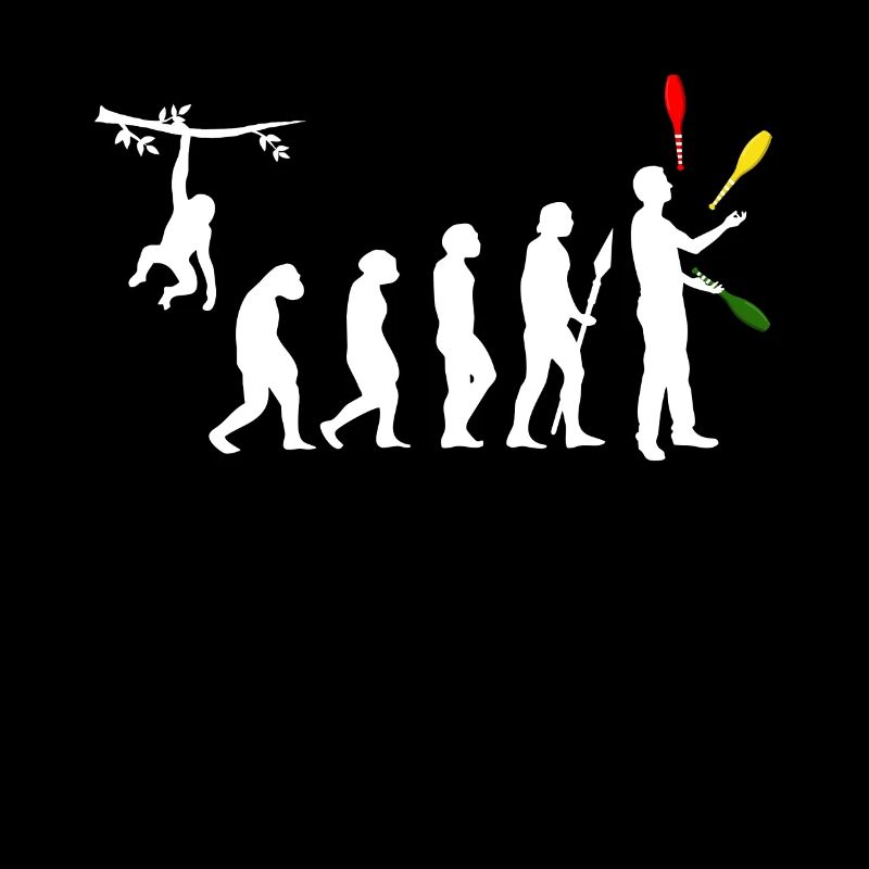 Juggling Evolution Toss Juggler Juggle Costume Gif