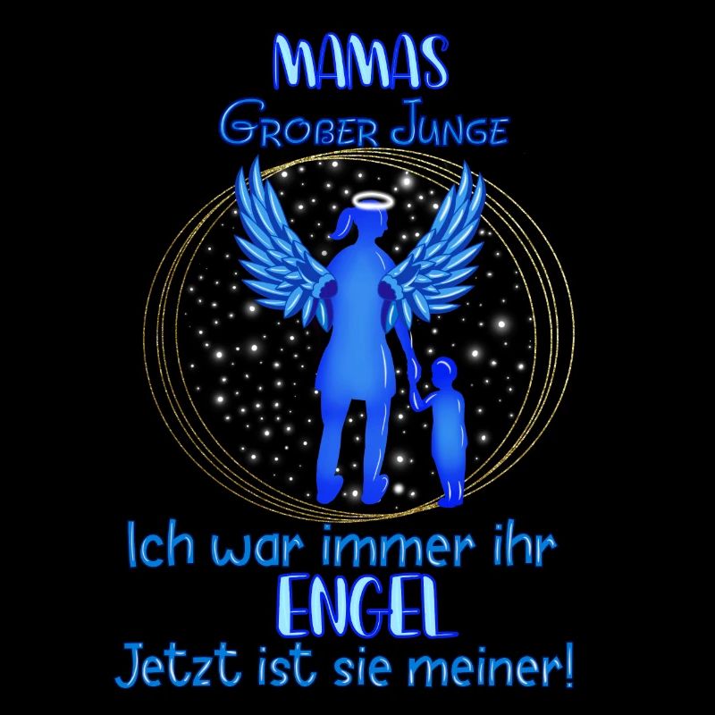 Mamas Junge, Gedenken Engel Erinnerung Geschenk