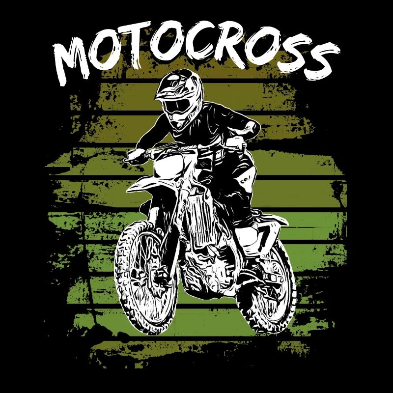 Motocross Design Enduro / Geschenkidee / MX Retro