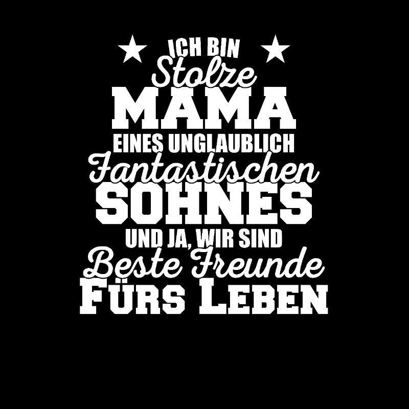 Mama Freundschaft Sohn Geschenk