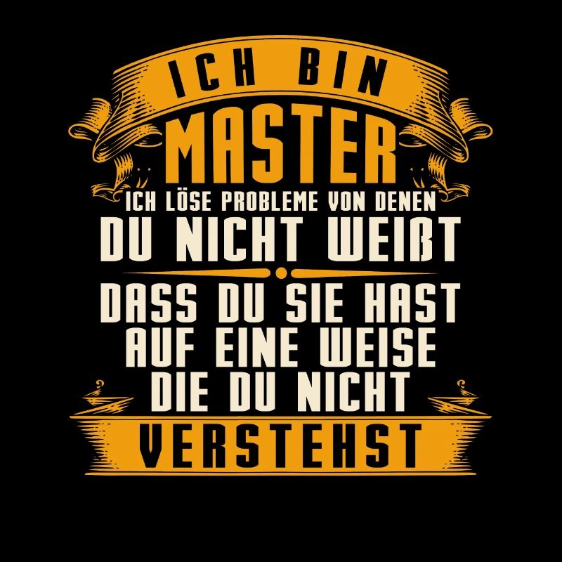 Abschluss Majestät Absolvent Mastertitel Master