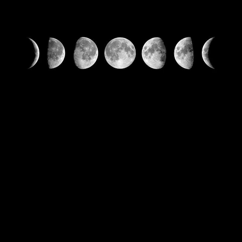Moon Phases Lunar Calendar Astronomy Binoculars Ae