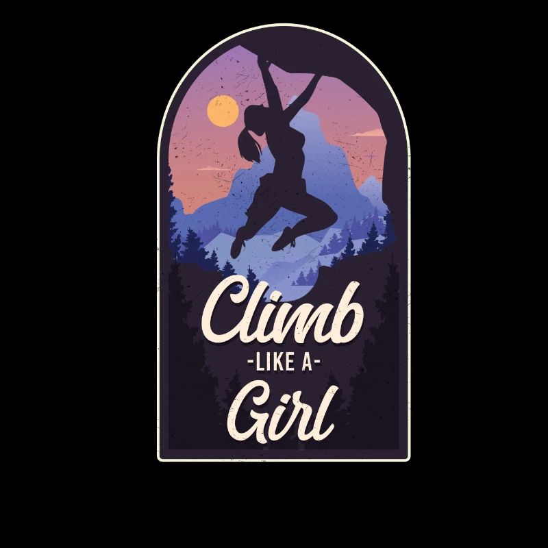 Rock Climbing Climber Climb Like A