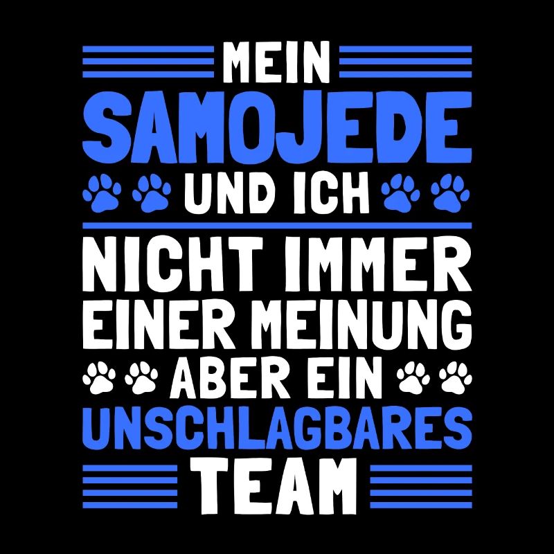 Mein Samojede und Ich Schlittenhund Samojeden