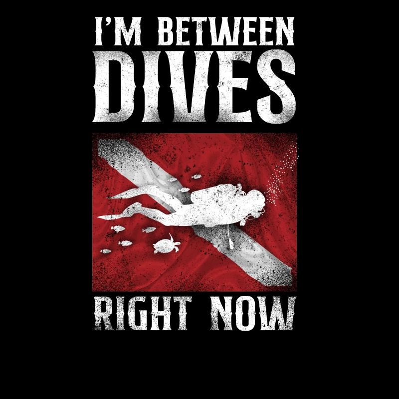Scuba Diving Diver Down I'M