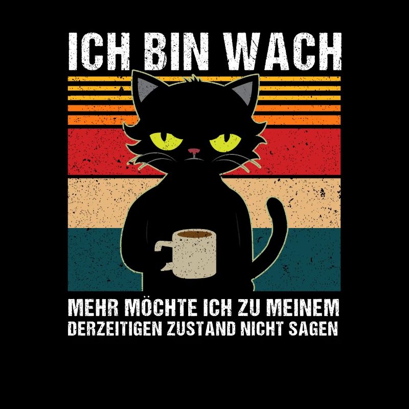Morgenmuffel Katze