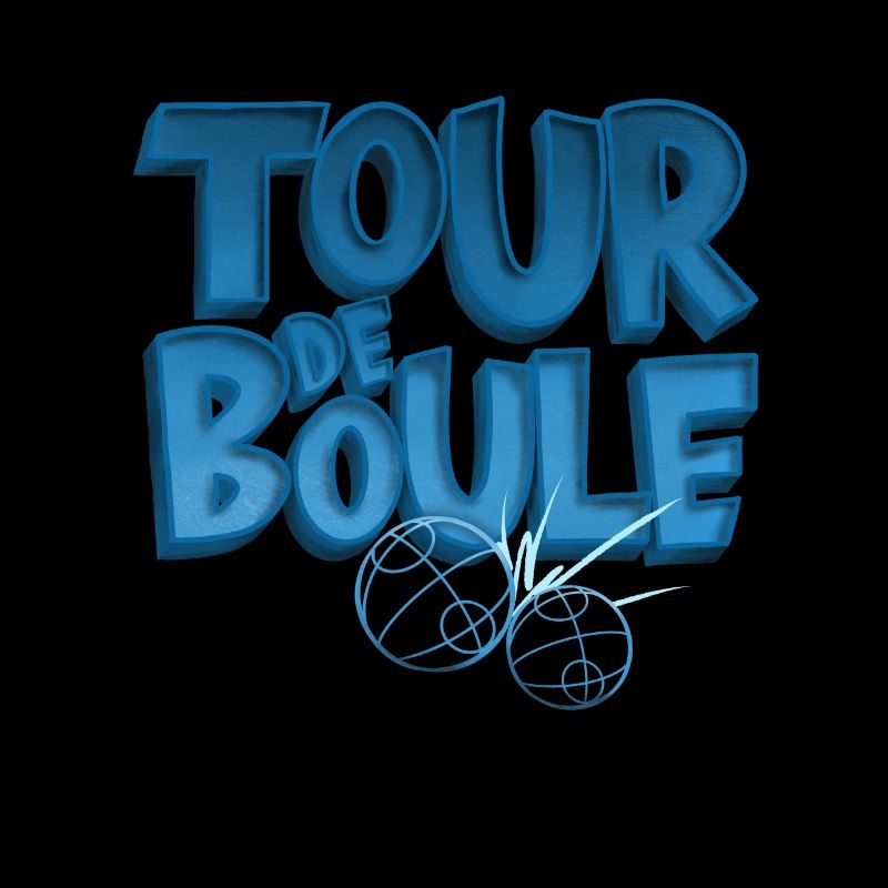 Tour de Boule Pétanque blue