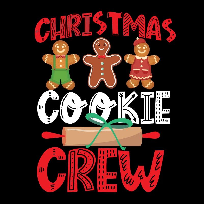 Cuire au four des biscuits de Noël