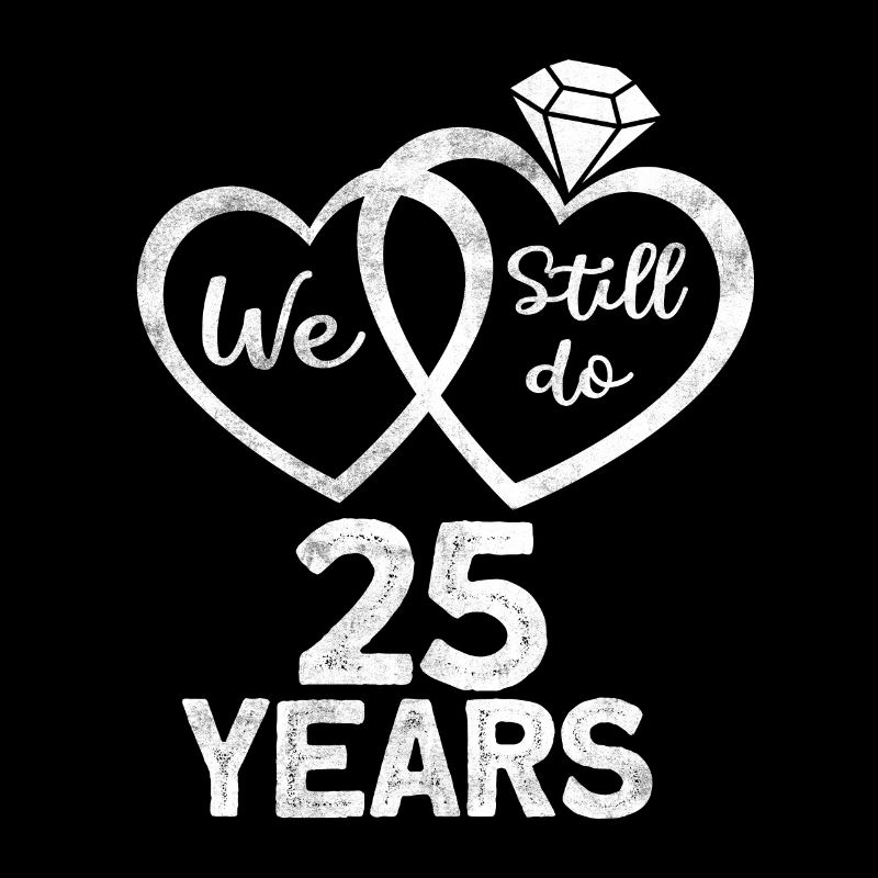 Married couples since 1997 - 25 wedding anniversary gift