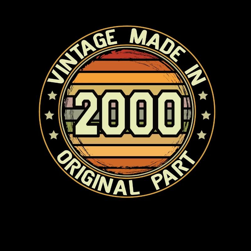 Vintage Made In 2000 Original Part Birthday 2000
