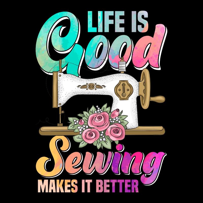 Sewing Machine Thread Spool Fabric Patterns Quilti