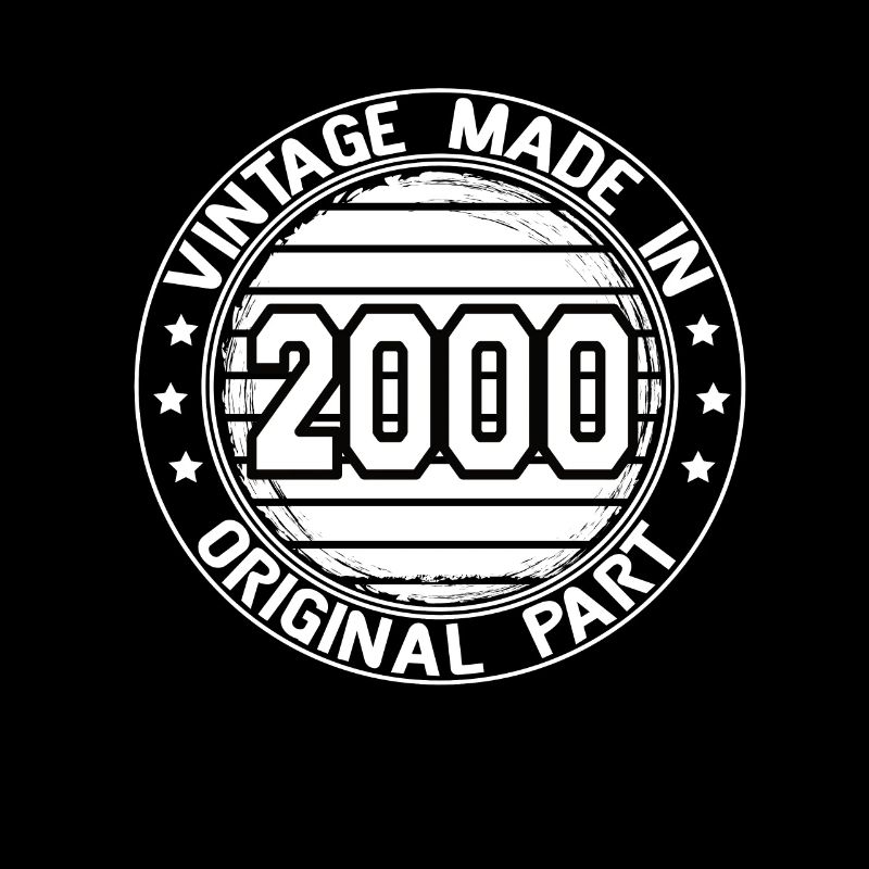 Vintage Made In 2000 Original Part Geburtstag 2000