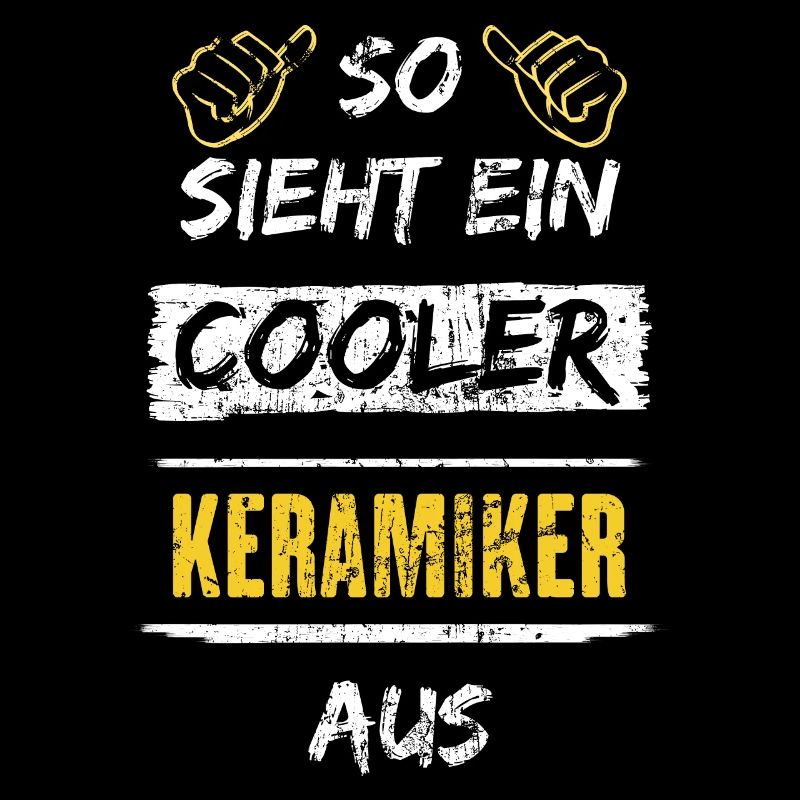 So Sieht Ein Cooler Keramiker Aus Arbeitsshirt