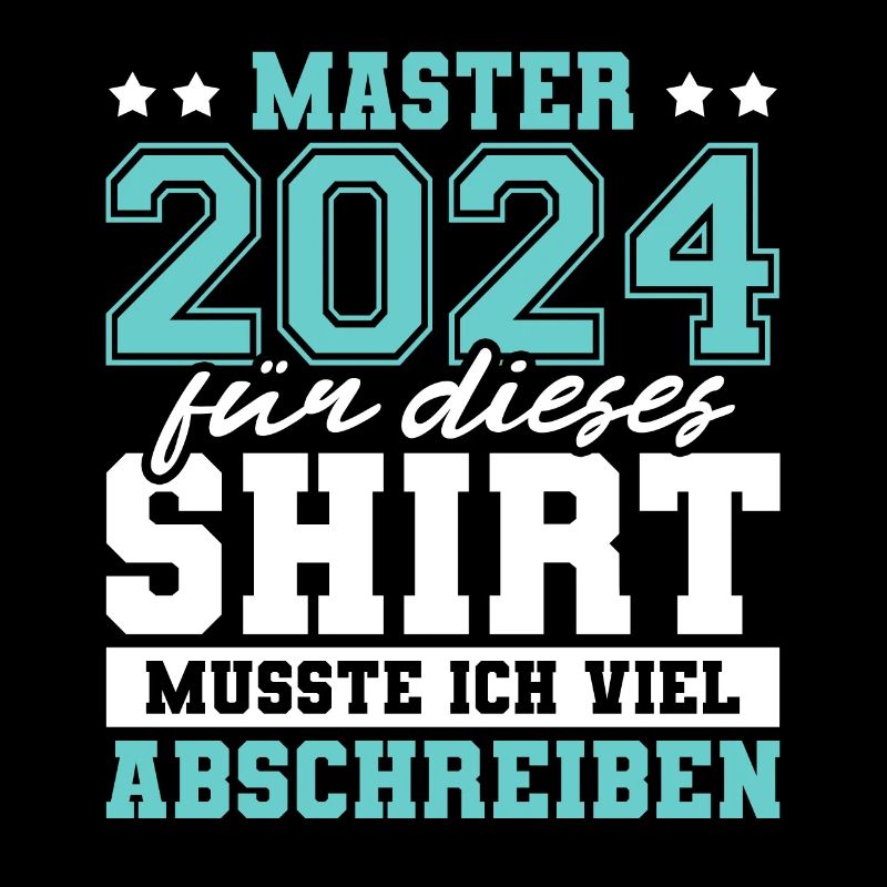 Master 2024 Abschluss Geschenk Studium Absolvent