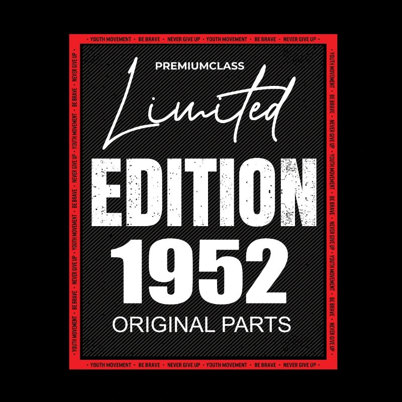 Édition limitée 1952