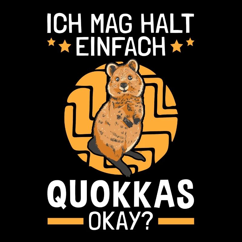 Mag einfach Quokkas Kurzschwanzkänguru