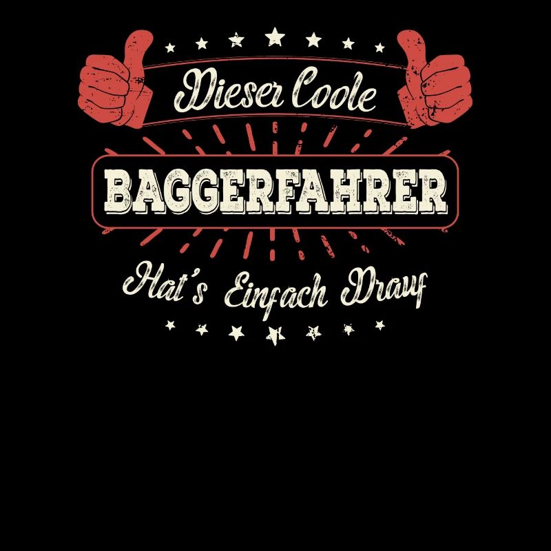 Dieser Coole Baggerfahrer Geschenk Kollegen Spruch