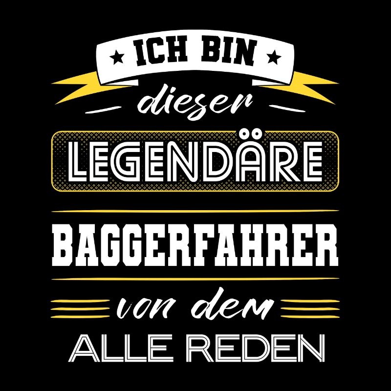 Ich Bin Dieser Legendäre Baggerfahrer Geschenk