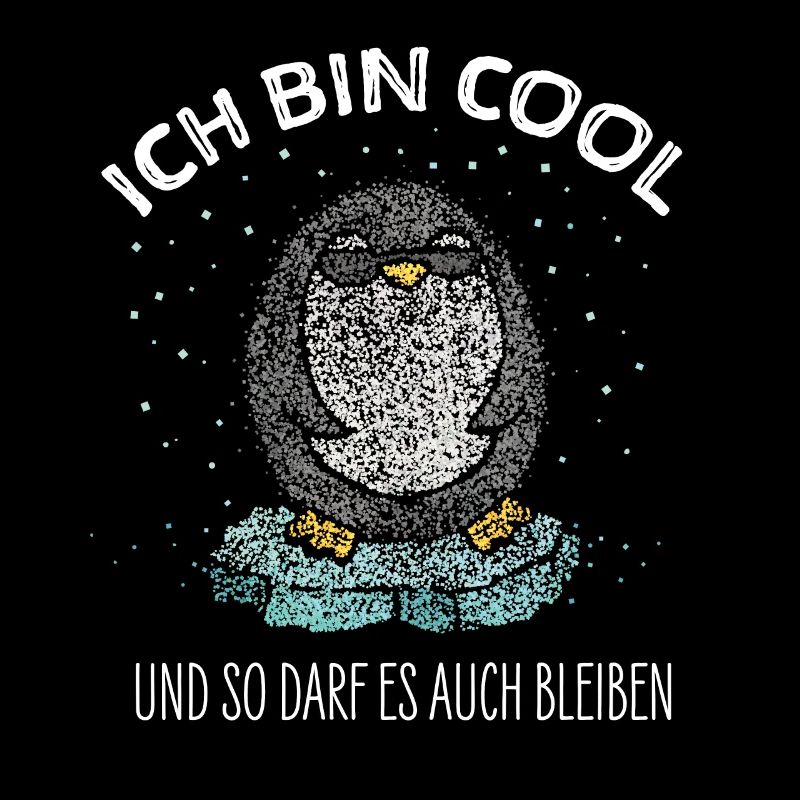 Cooler Pinguin Antarktis Eisscholle Pinguinfan