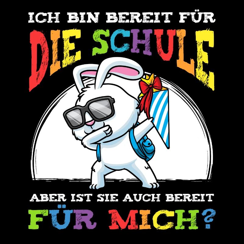 Schulkind Einschulung Hase
