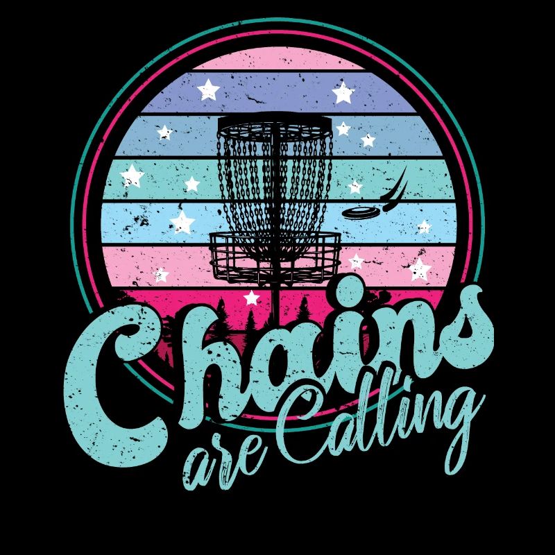 Retro Sunset Chains Are Calling Disc Golf