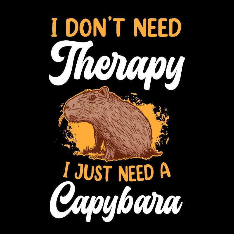 Capybara is my therapy capybara