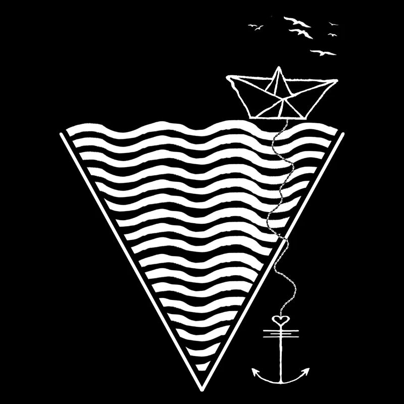 Das Meer das Boot die Reise