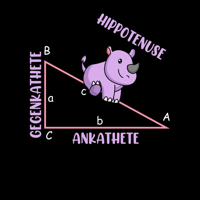 Mathématicien Professeur de mathématiques Hippotenuse