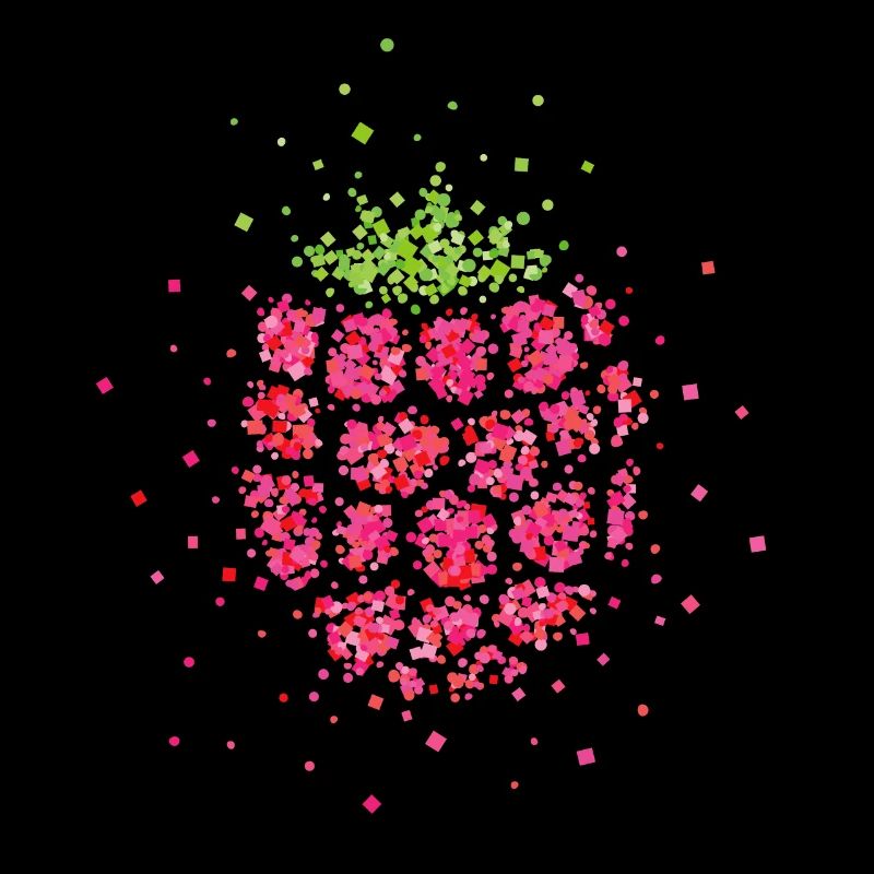 Raspberry Costume Remplacement Carnaval Confettis