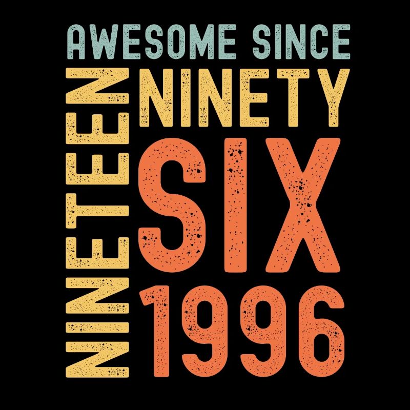 Awesome since 1996 Geburtstag Geschenk Jahreszahl