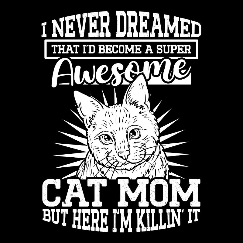 Super Cat Mom Cat Cat Lover