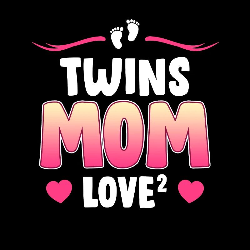 Zwillingsmama Liebe hoch 2 Mutter von 2 Mama